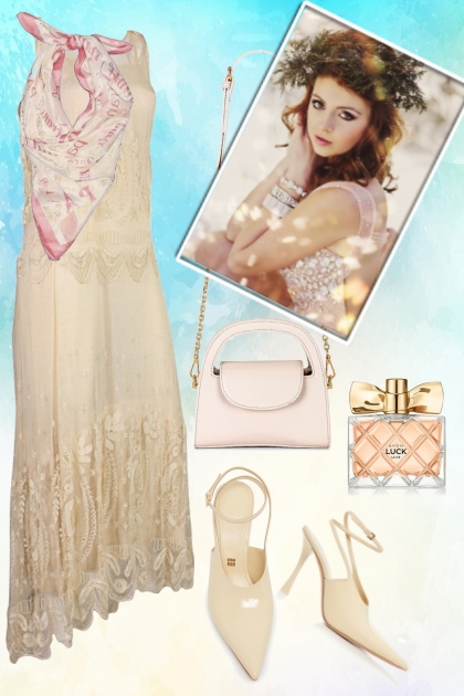 Vintage summer dress- Combinazione di moda