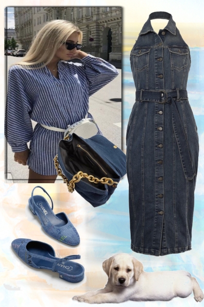 Blue jeans style 3- Combinazione di moda