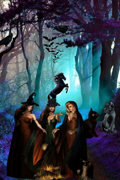Witch forest- Combinazione di moda