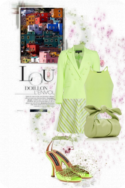 Mint green outfit 3- Fashion set
