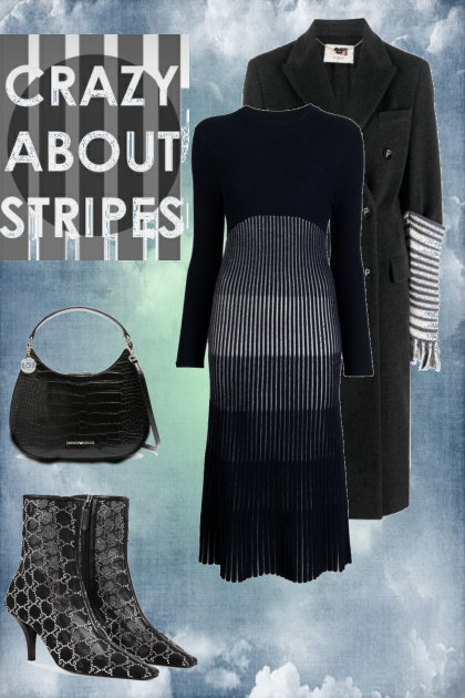 Crazy about stripes- Modna kombinacija