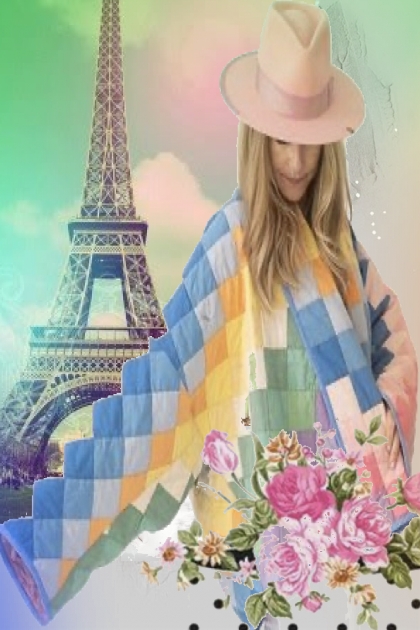 Bright Paris- Combinazione di moda