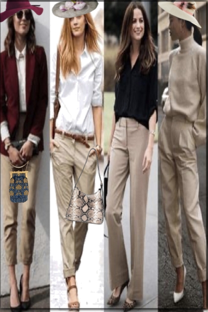 Trendy trousers- Modna kombinacija