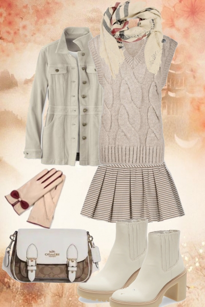 Jacket and skirt- Modna kombinacija