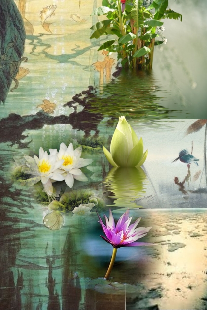 Lily pond 3- Модное сочетание