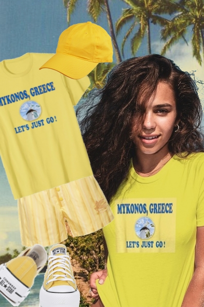 Autumn in Greece- Combinazione di moda