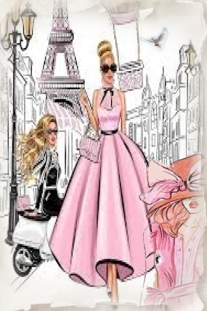 Paris long ago- Combinazione di moda