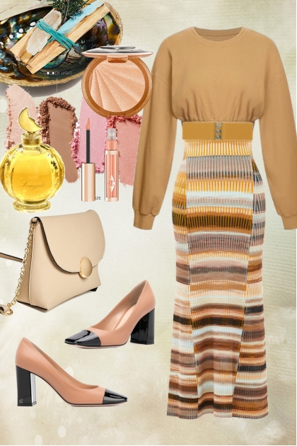 Outfit in beige 3