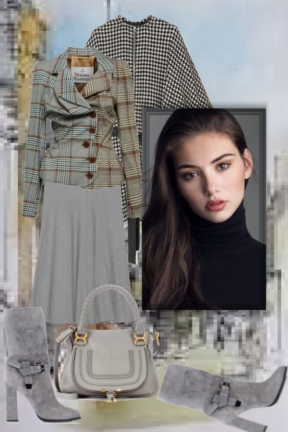 Smart grey 3- Combinazione di moda