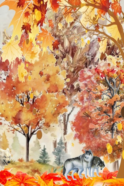 Golden autumn 4- Modna kombinacija