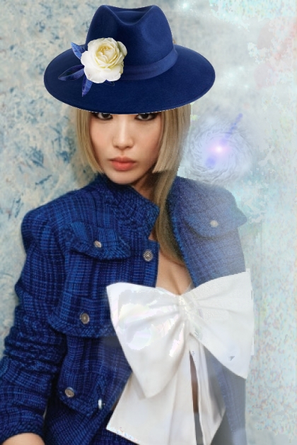Classical royal blue- Fashion set
