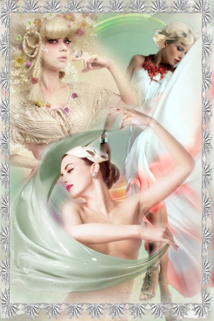 Ballet collage- Kreacja