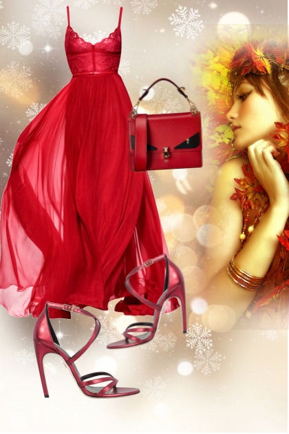 Scarlet outfit- Модное сочетание