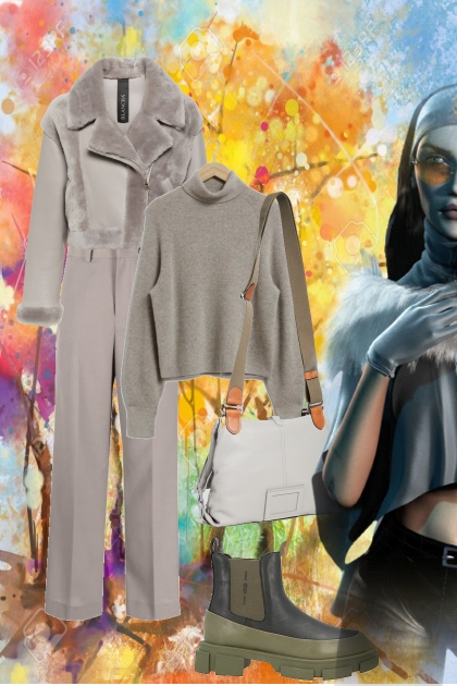 Elegant grey 4- Fashion set