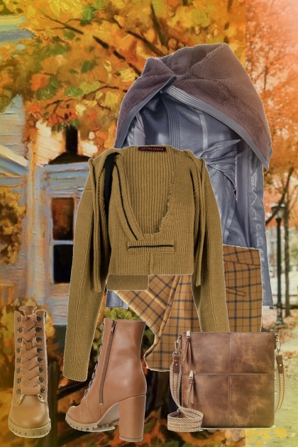 Ocher autumn 4- Модное сочетание