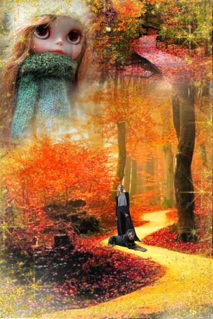 The spirit of the autumn forest- Combinaciónde moda