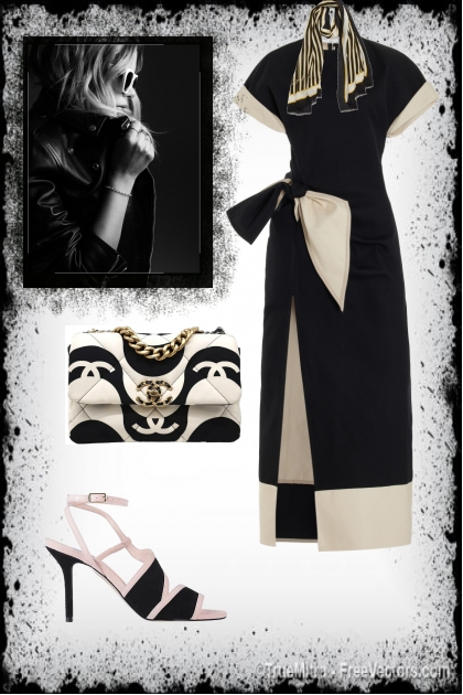 Black and white elegance 22- Combinaciónde moda