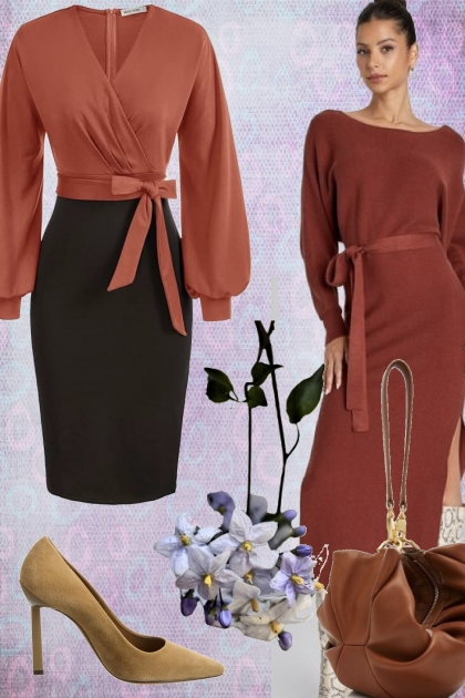 Terracotta outfits- Modna kombinacija