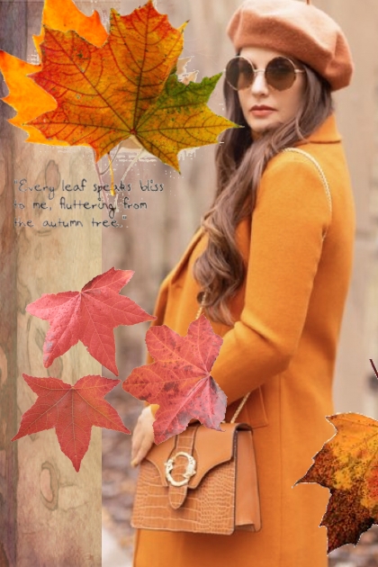 Colour of autumn leaves- Модное сочетание