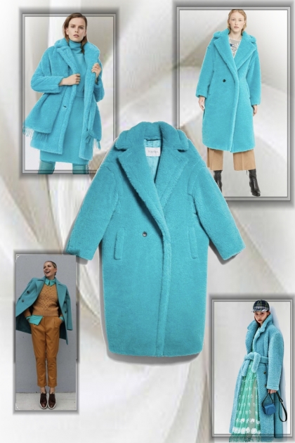 Turquoise coat 2