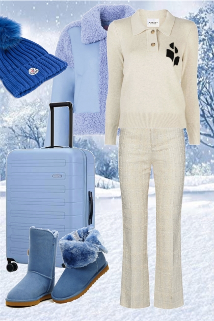 Travelling in winter- Combinazione di moda
