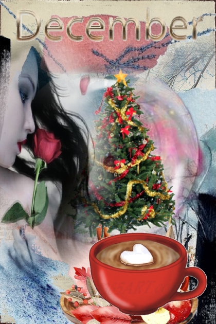 A cup of coffee in December