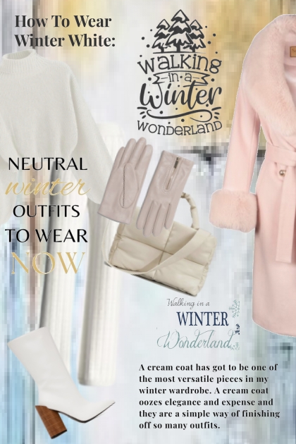 Winter white 2- Combinazione di moda