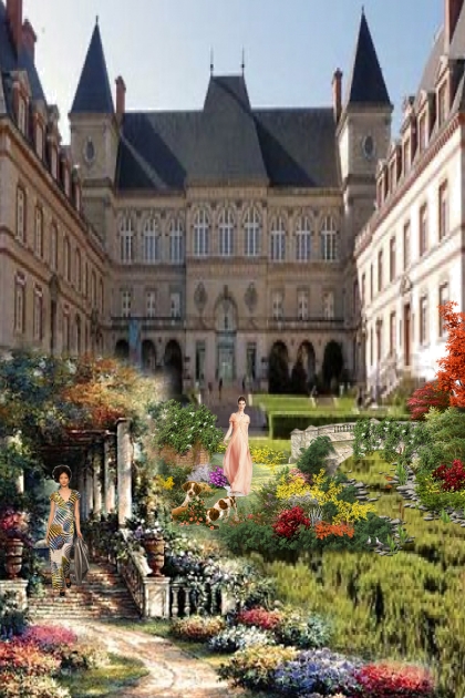 Castle courtyard 2- Modna kombinacija