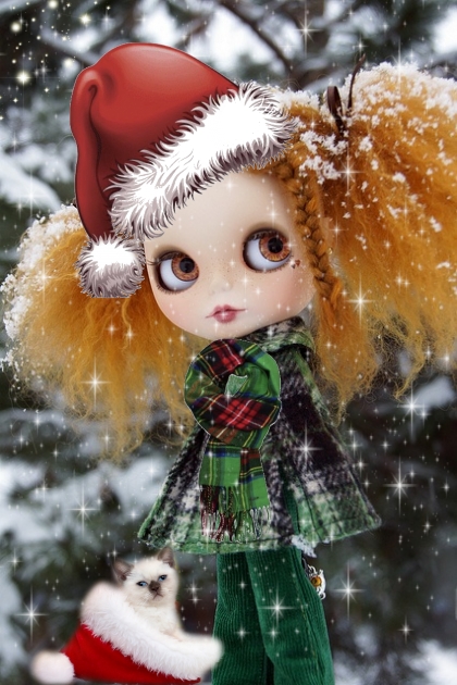 Dolly on Christmas eve- Combinazione di moda