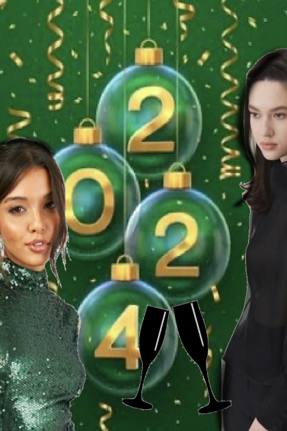 2024 in green- Combinazione di moda