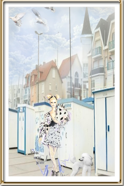 Promenade by the sea- Fashion set