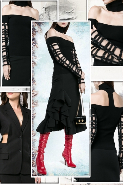 Black glamour 22- Fashion set
