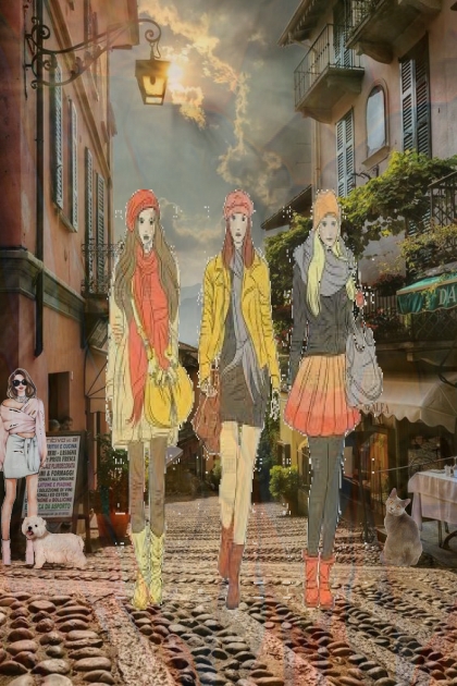 Shopping street- Fashion set