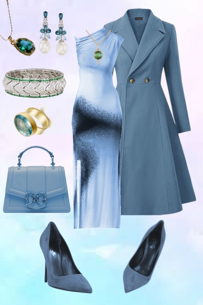 Glamorous blue 2- Fashion set