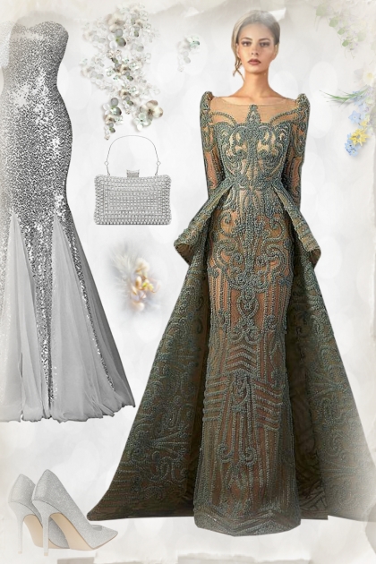 lacy dress 3- Modekombination