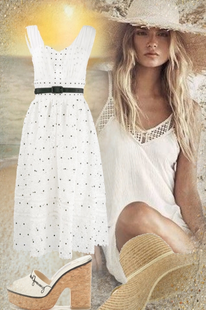 Summer dress 4- combinação de moda