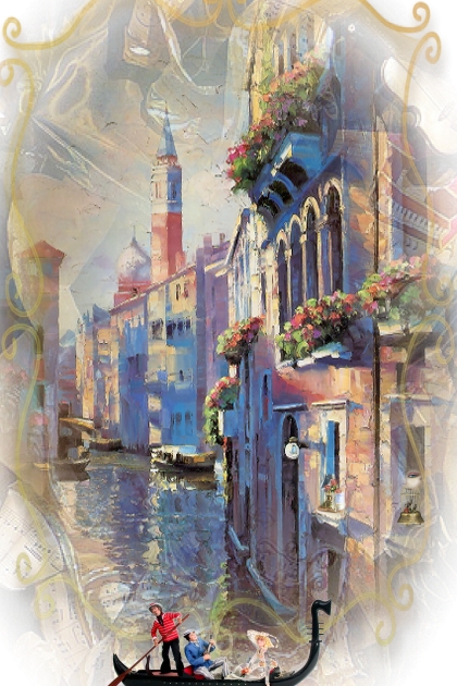 Venice canals- Kreacja