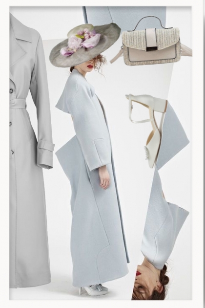 White coat 2- Modna kombinacija