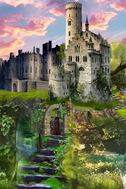 Medieval castle - combinação de moda