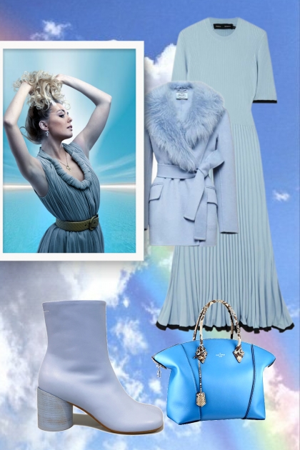 Sweet blue 2- Модное сочетание