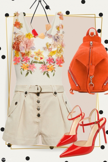 Casual summer outfit- Combinaciónde moda