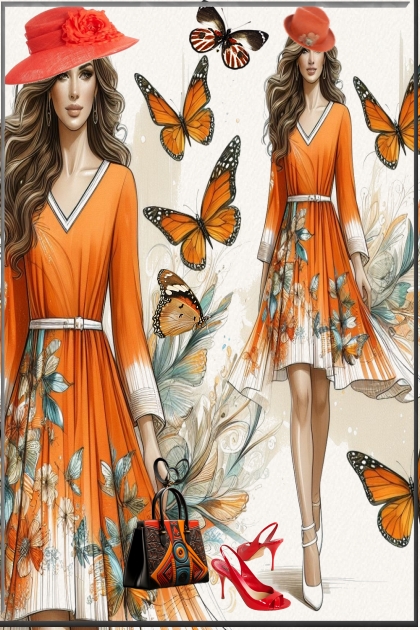 Butterfly time 2- Fashion set