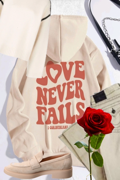 Love never fails- Kreacja