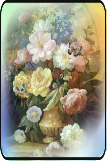 Baroque bouquet- Modna kombinacija