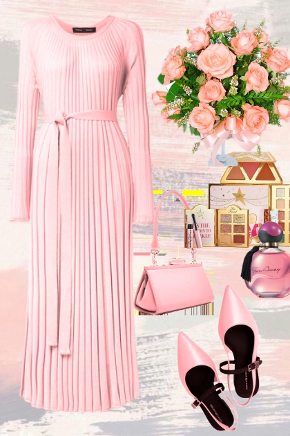 Outfit in pink- Combinazione di moda