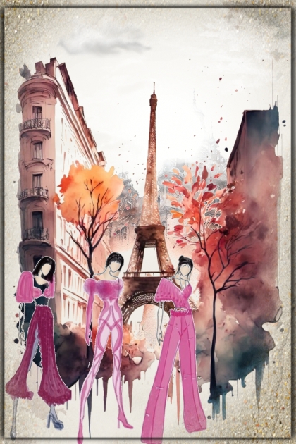 Paris and Parisians 2- Modna kombinacija