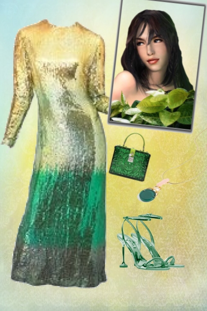 Yellow   green- Combinazione di moda