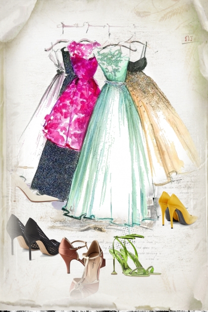 Evening dresses 2- Модное сочетание