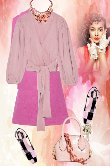 Sweet pink 222- Fashion set