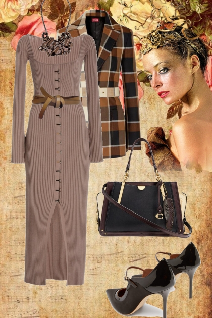 Formal and elegant outfit- combinação de moda